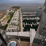 28Th Last Floor! 360 Panorama - Ikona Baltyku - Sky Penthouse-Sea Towers - Gdynia דירה גדינייה
