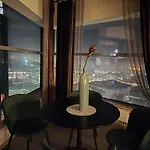 28Th Last Floor! 360 Panorama - Ikona Baltyku - Sky Penthouse-Sea Towers - Gdynia דירה גדינייה