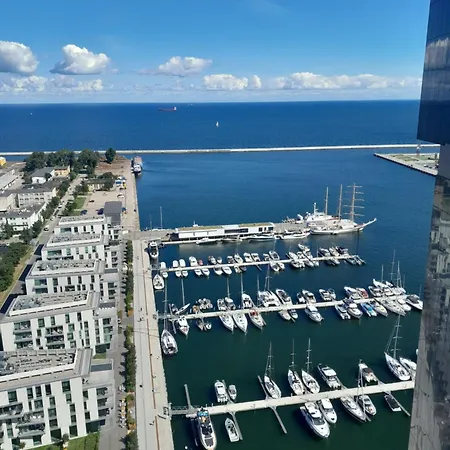 Panoramic Penthouse - 28Th Floor - Sea & City View- Szklany Narozny Wierzcholek Sea Towers