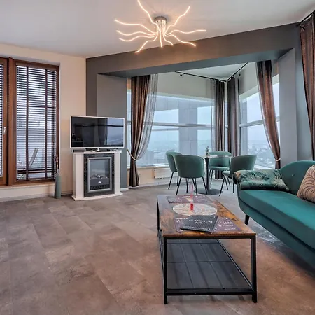 Sea Towers - Panoramic Sky Penthouse - 28th Floor Gdynia