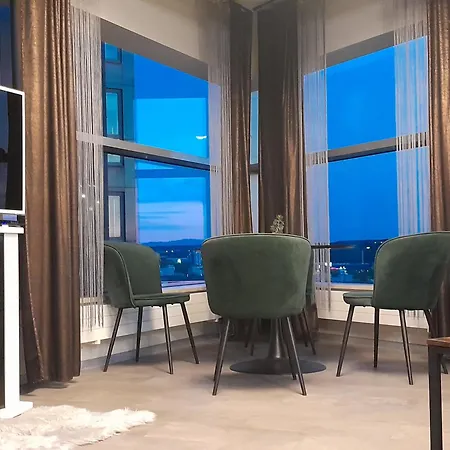 Apartamento Panoramic Penthouse - 28Th Floor - Sea & City View- Szklany Narozny Wierzcholek Sea Towers Gdynia