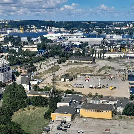 アパート Ikona Sea Towers - 28th Floor - 360 Panorama Penthouse - グディニャ