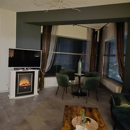 Apartamento Panoramic Penthouse - 28Th Floor - Sea & City View- Szklany Narozny Wierzcholek Sea Towers Gdynia