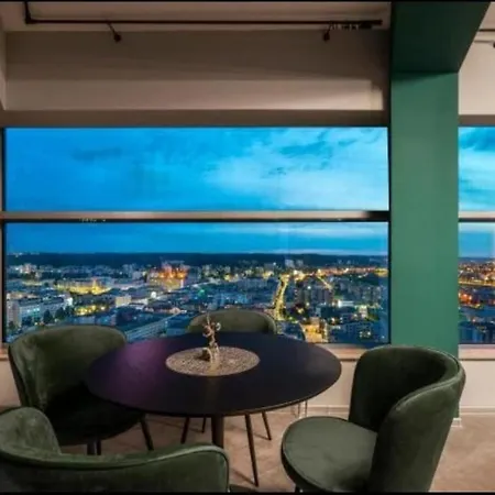 Ikona Baltyku - Panoramic Penthouse - 28th Floor! Szklany Narozny Wierzcholek Sea Towers - Sea&city View *